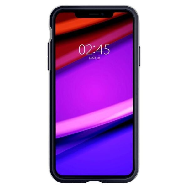 Spigen iPhone 11 Pro ile Uyumlu Kılıf Neo Hybrid Satin Silver