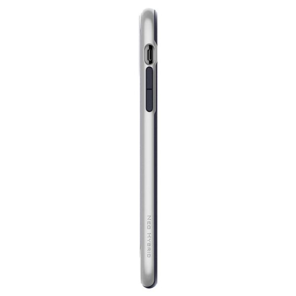 Spigen iPhone 11 Pro ile Uyumlu Kılıf Neo Hybrid Satin Silver