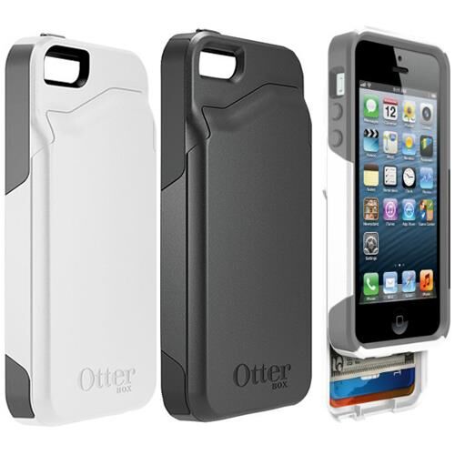 Otterbox iPhone SE/5S/5 ile Uyumlu Commuter Wallet Kılıf  Siyah