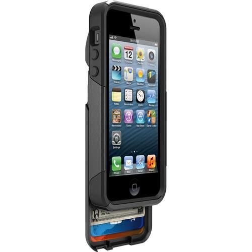 Otterbox iPhone SE/5S/5 ile Uyumlu Commuter Wallet Kılıf  Siyah
