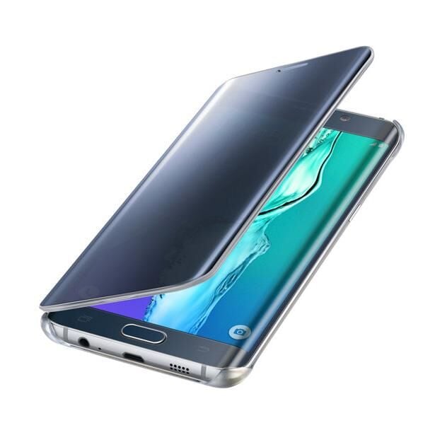 Galaxy S6 Edge Plus ile Uyumlu Clear View Cover Lacivert EF-ZG928CBEGWW