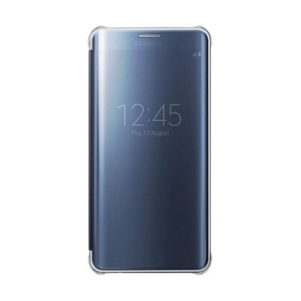 Galaxy S6 Edge Plus ile Uyumlu Clear View Cover Lacivert EF-ZG928CBEGWW