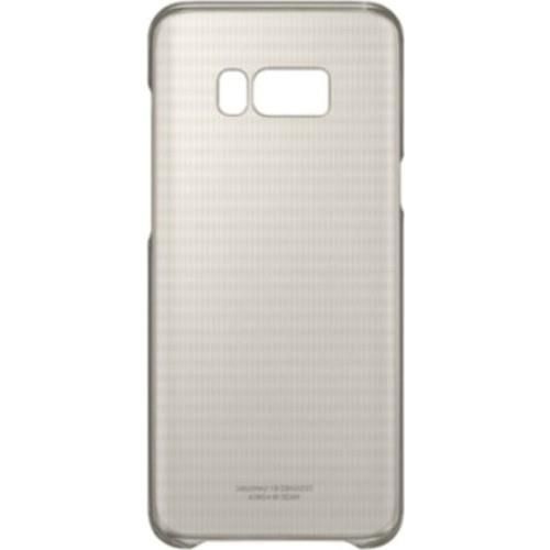 Galaxy S8+ ile Uyumlu Şeffaf Koruyucu Kılıf Altın EF-QG955CFEGWW