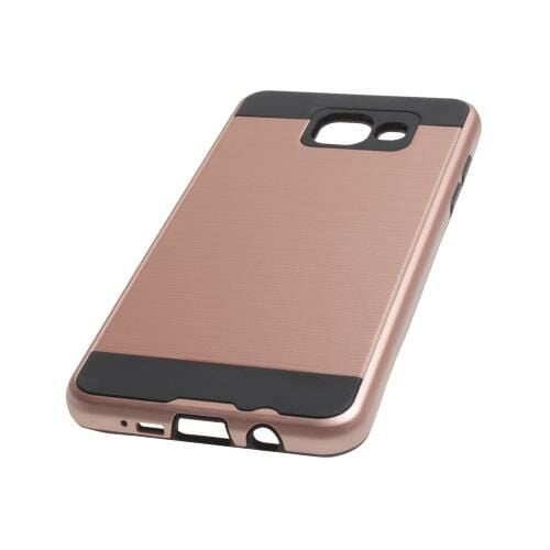 Galaxy A5 (2016) A510 ile Uyumlu Hard Shield Koruma Kılıfı Rose Gold