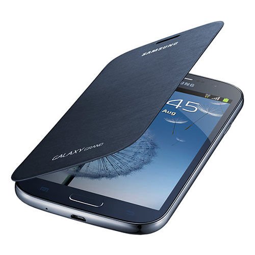 Galaxy Grand Neo/Duos ile Uyumlu Flip Cover Kılıf Lacivert EF-FI908BLEGWW (Out)