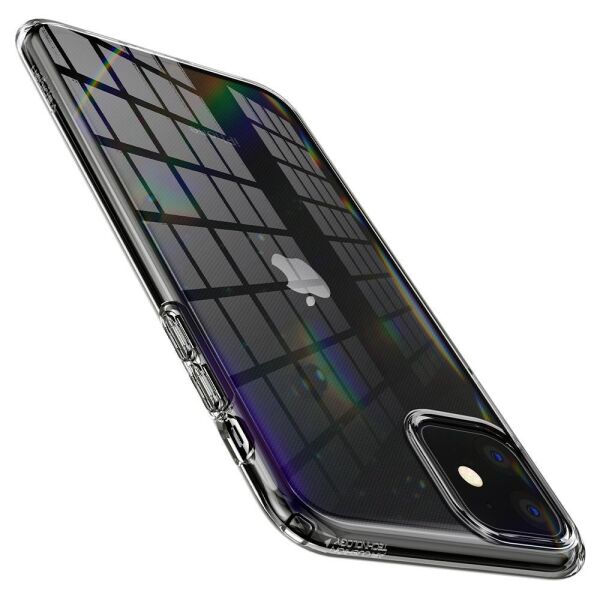 Spigen iPhone 11 ile Uyumlu Kılıf Liquid Crystal Crystal Clear
