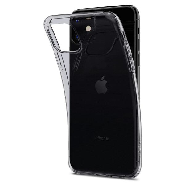 Spigen iPhone 11 ile Uyumlu Kılıf Liquid Crystal Crystal Clear