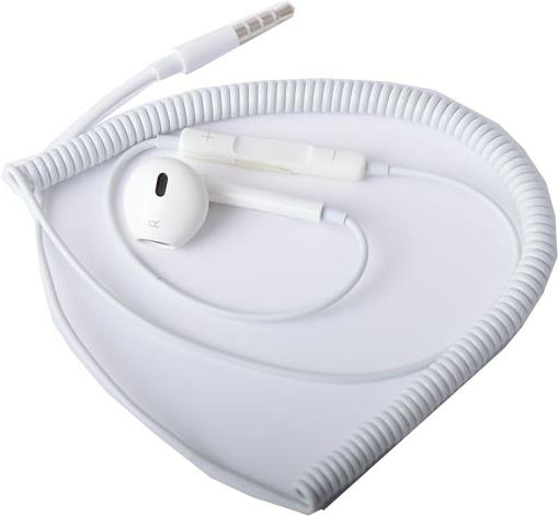 Jopus Universal 3,5 Mikrofonlu Kulaklık Seti Beyaz Tekli Yayli JP-04