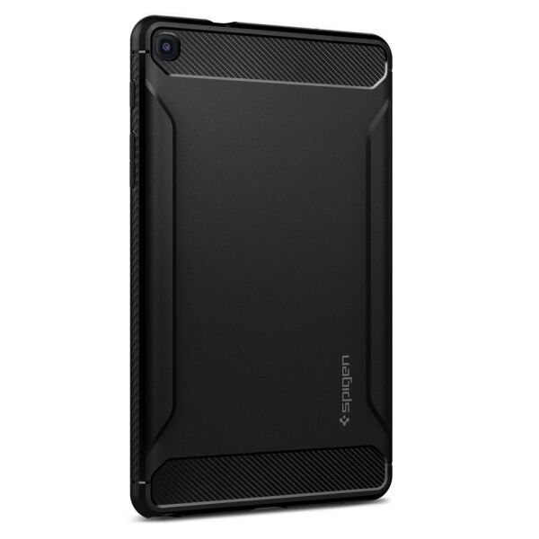 Spigen Galaxy Tab A 8.0 (2019) ile Uyumlu With S Pen SM-P200/P205 models only Rugged Armor Black