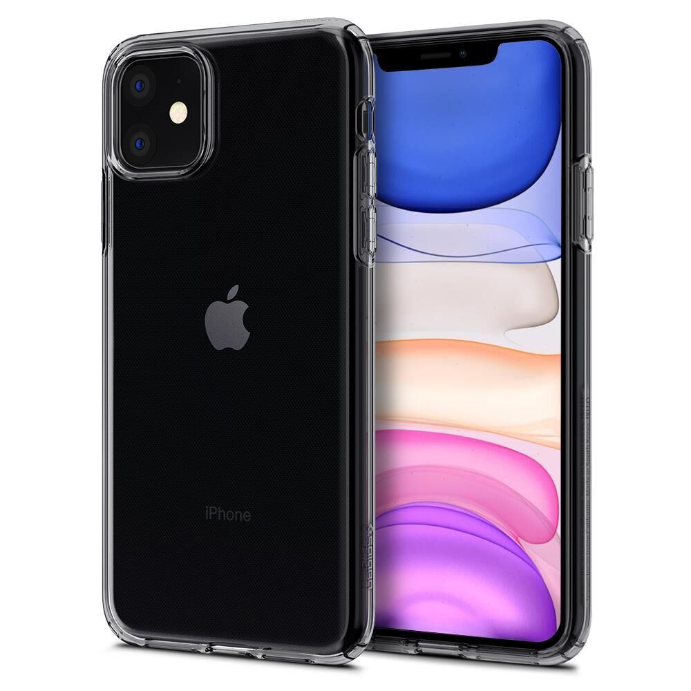 Spigen iPhone 11 ile Uyumlu Kılıf Liquid Crystal Space Crystal