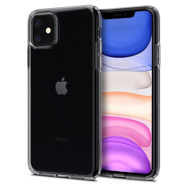 Spigen iPhone 11 ile Uyumlu Kılıf Liquid Crystal Space Crystal