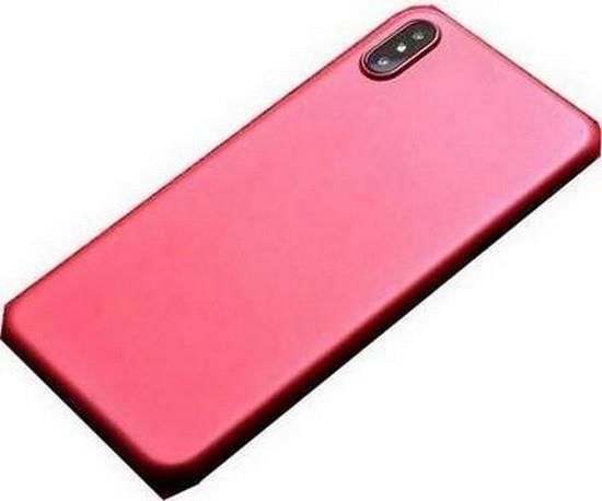 iPhone XS Max ile Uyumlu Slim Cover Kırmızı