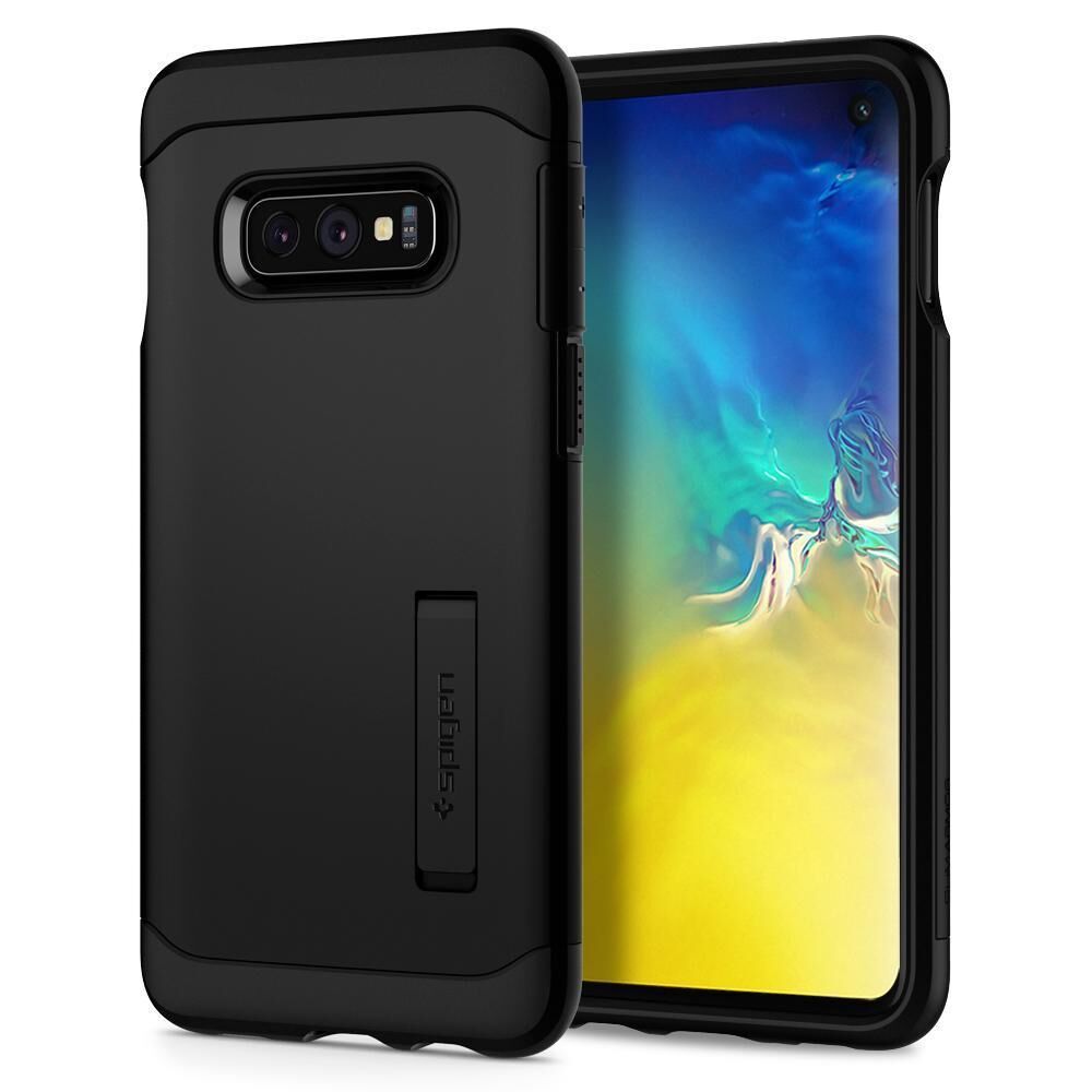 Spigen Galaxy S10e ile Uyumlu Kılıf Slim Armor Black