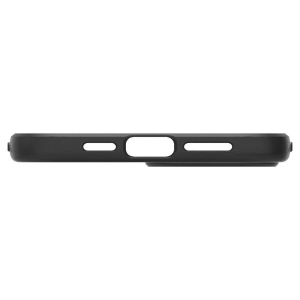 Spigen iPhone 12 Pro Max ile Uyumlu Kılıf Liquid Air Matte Black
