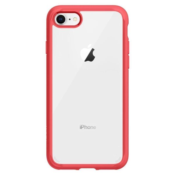 Spigen iPhone SE 2020 Uyumlu ile Uyumlu Kılıf Ultra Hybrid 2 Crimson Red