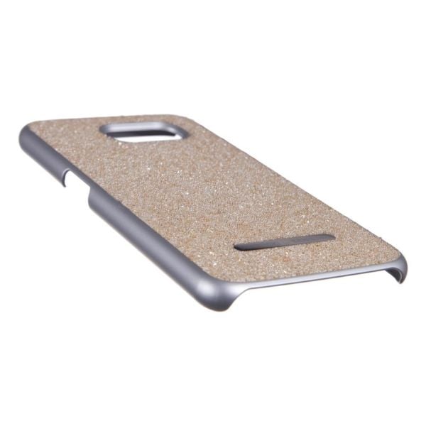 Galaxy S6 Edge ile Uyumlu Zirkon Arka Kapak Gold