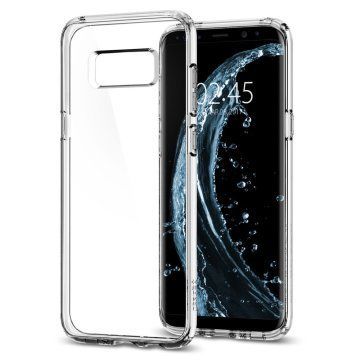 Spigen Galaxy S8 ile Uyumlu Kılıf Ultra Hybrid Crystal Clear