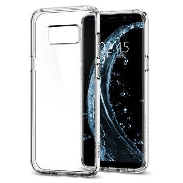 Spigen Galaxy S8 ile Uyumlu Kılıf Ultra Hybrid Crystal Clear