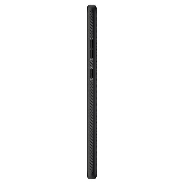 Spigen Galaxy Note 20 ile Uyumlu Kılıf Liquid Air Black