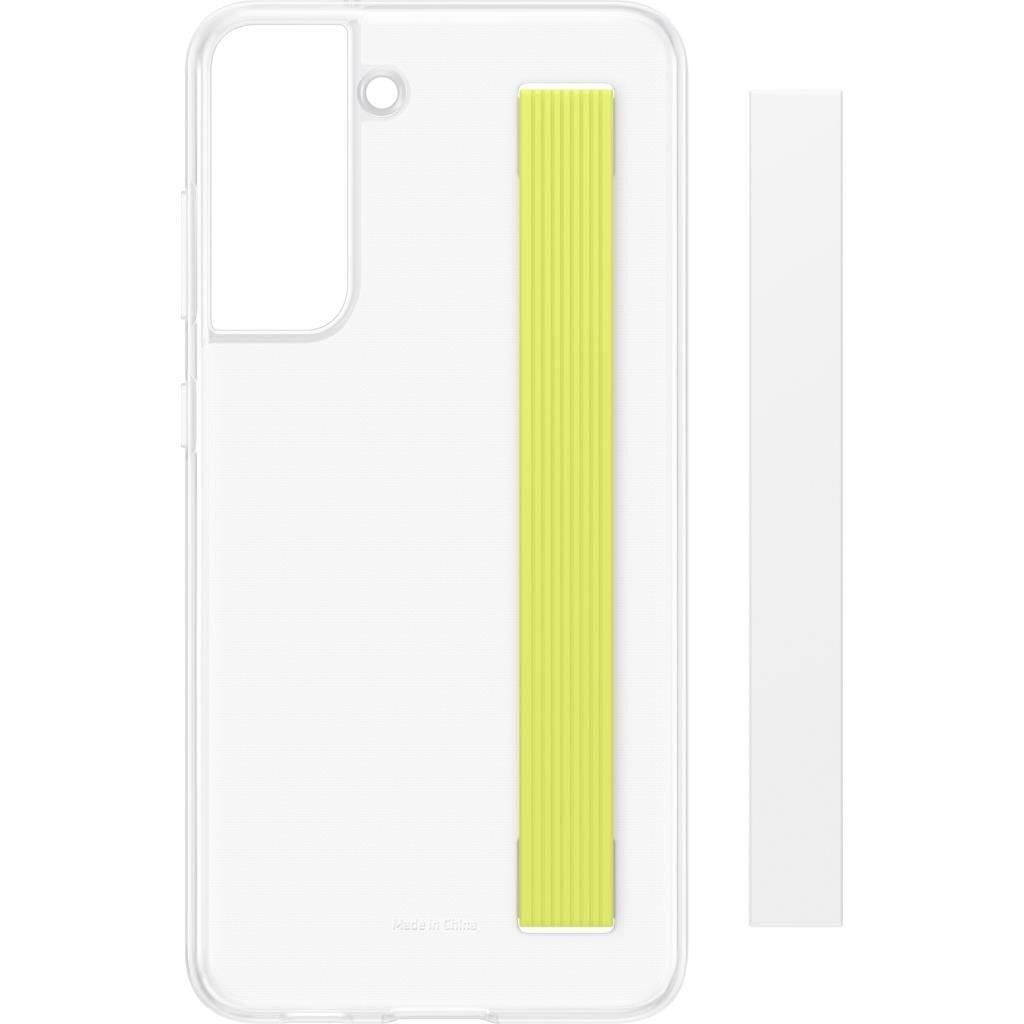 Galaxy S21 FE 5G ile Uyumlu İnce Kayışlı Kılıf Beyaz-EF-XG990CWEGWW