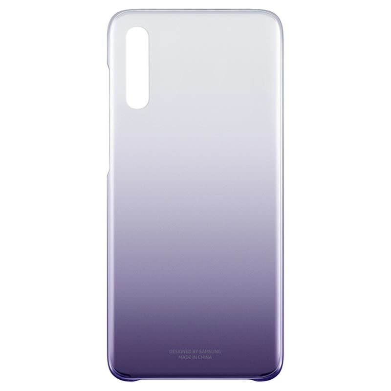 Galaxy A70 ile Uyumlu Gradation Cover Mor EF-AA705CVEGWW