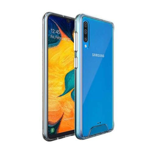 Zore Galaxy A50 ile Uyumlu Gard Silikon Kılıf Şeffaf 1.3mm