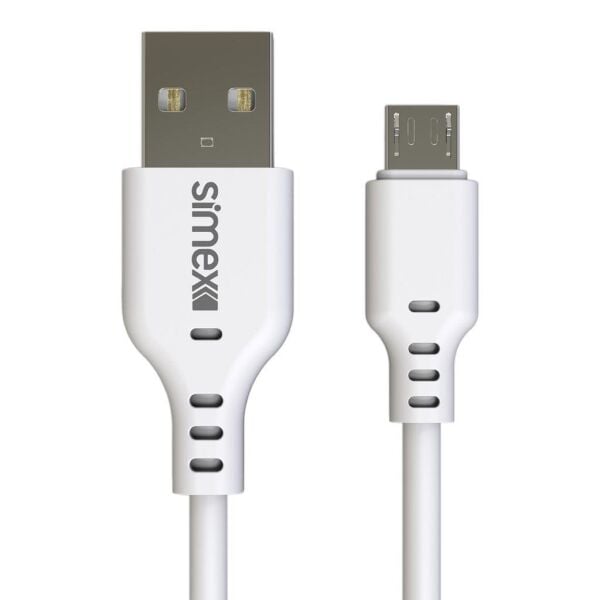 Simex Universal Micro Deluxe Data Kablosu SPK-04 Beyaz