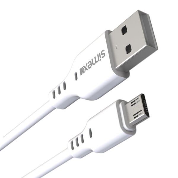 Simex Universal Micro Deluxe Data Kablosu SPK-04 Beyaz
