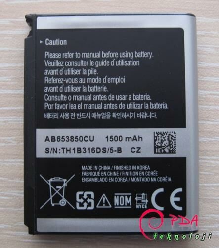 i900 Omnia ile Uyumlu Batarya AB653850CU