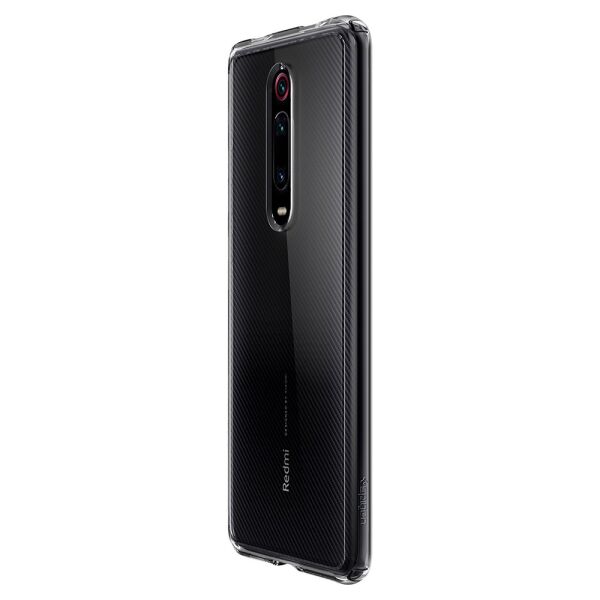 Spigen Mi 9T/Mi 9T Pro ile Uyumlu Kılıf Ultra Hybrid Crystal Clear