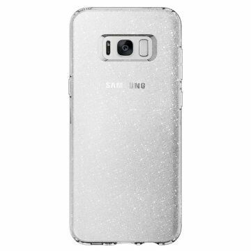 Spigen Galaxy S8 Plus ile Uyumlu Kılıf Liquid Crystal Glitter Crystal Quartz