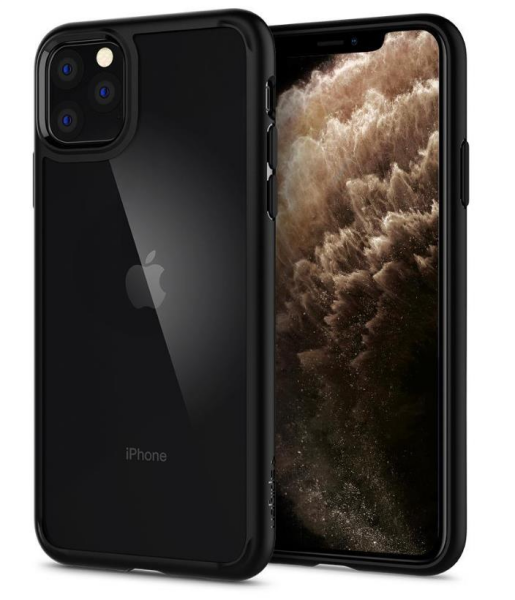 Spigen iPhone 11 Pro ile Uyumlu Kılıf Ultra Hybrid Matte Black