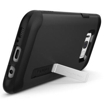 Spigen Galaxy S8 Plus ile Uyumlu Kılıf Slim Armor Black