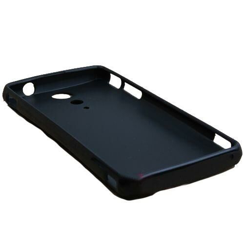 Xperia TX LT29i ile Uyumlu Deluxe Silikon Kılıf Siyah