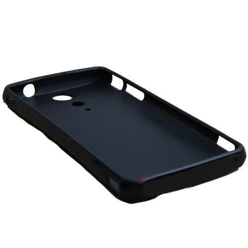 Xperia TX LT29i ile Uyumlu Deluxe Silikon Kılıf Siyah