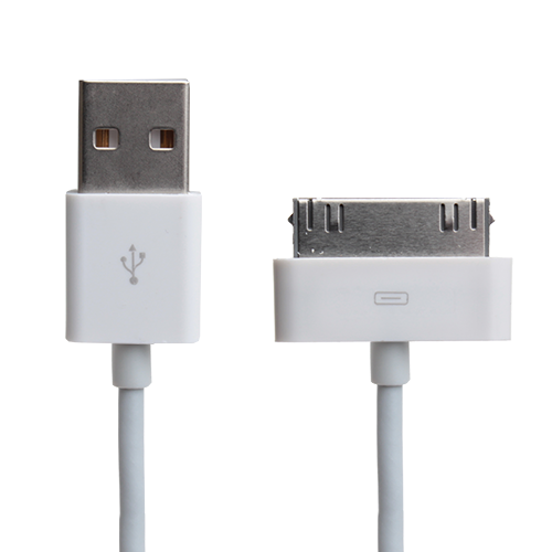 Simex iPhone 4G/4S ile Uyumlu USB Data ve Şarj Kablosu 1 Metre