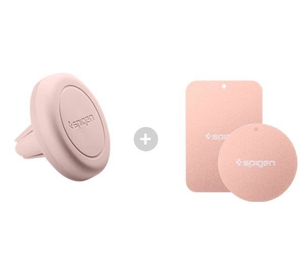 Spigen Araç Tutacağı Manyetik Evrensel (Tüm Cihazlarla Uyumlu Araç Tutucu) A200 Pink Sands