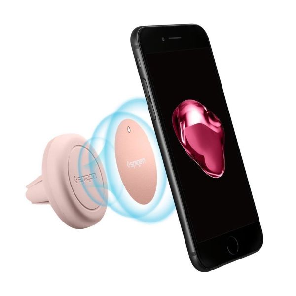 Spigen Araç Tutacağı Manyetik Evrensel (Tüm Cihazlarla Uyumlu Araç Tutucu) A200 Pink Sands