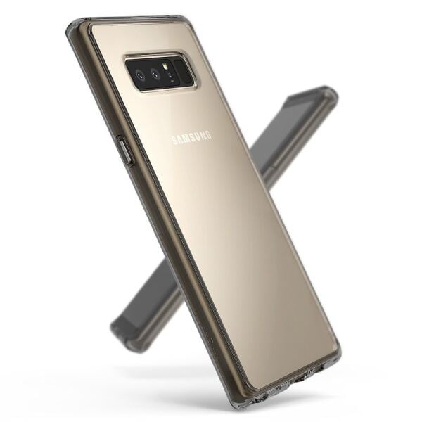 Ringke Fusion Galaxy Note 8 ile Uyumlu KIlıf Smoke Black