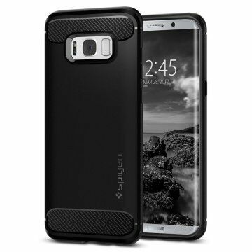 Spigen Galaxy S8 Plus ile Uyumlu Kılıf Rugged Armor