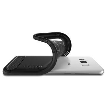 Spigen Galaxy S8 Plus ile Uyumlu Kılıf Rugged Armor