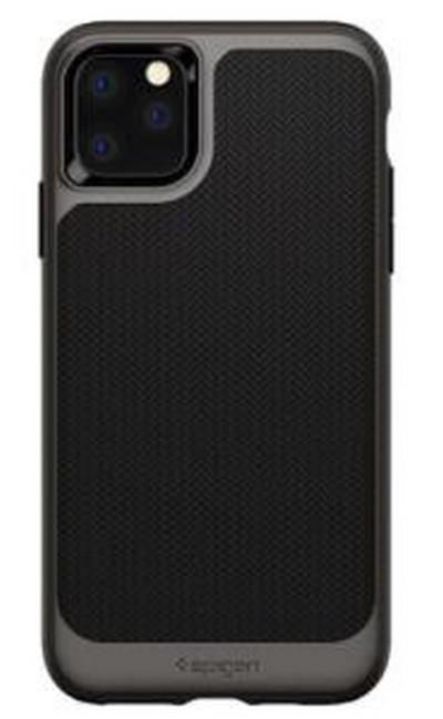Spigen iPhone 11 Pro Max ile Uyumlu Kılıf Neo Hybrid Gun Metal