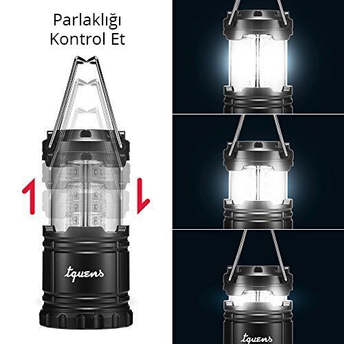 Spigen Kamp, Piknik ve Dış Mekanlar için 360° Led Lamba Tquens L400