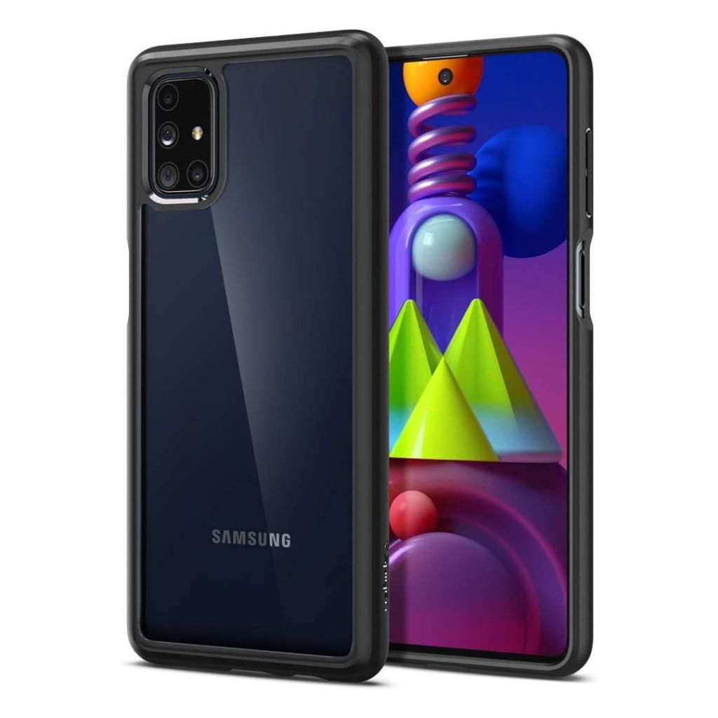 Spigen Galaxy M51 ile Uyumlu Kılıf Ultra Hybrid Matte Black