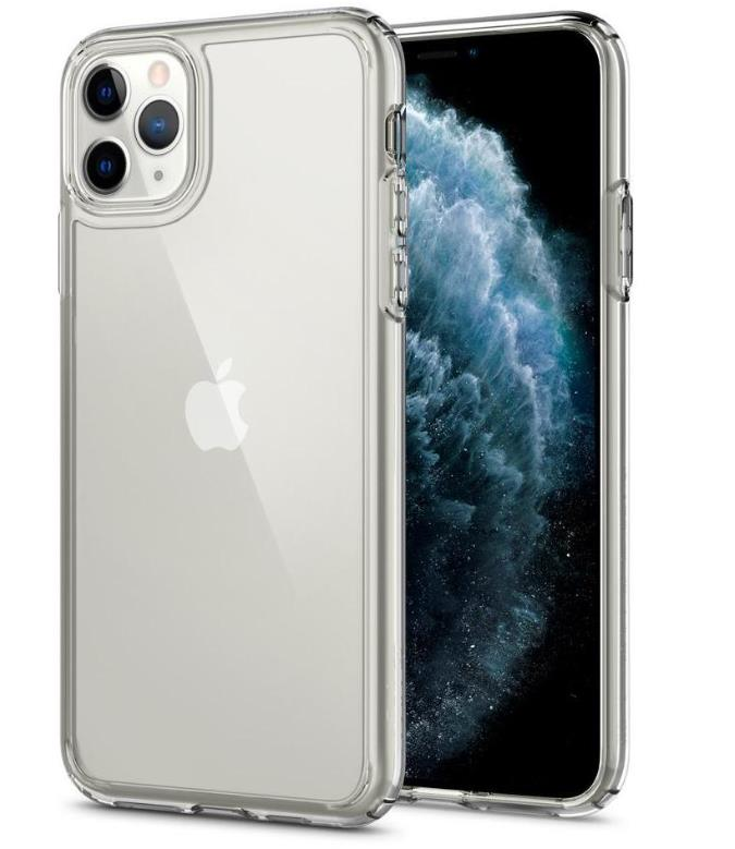 Spigen iPhone 11 Pro Max ile Uyumlu Kılıf Ultra Hybrid Crystal Clear