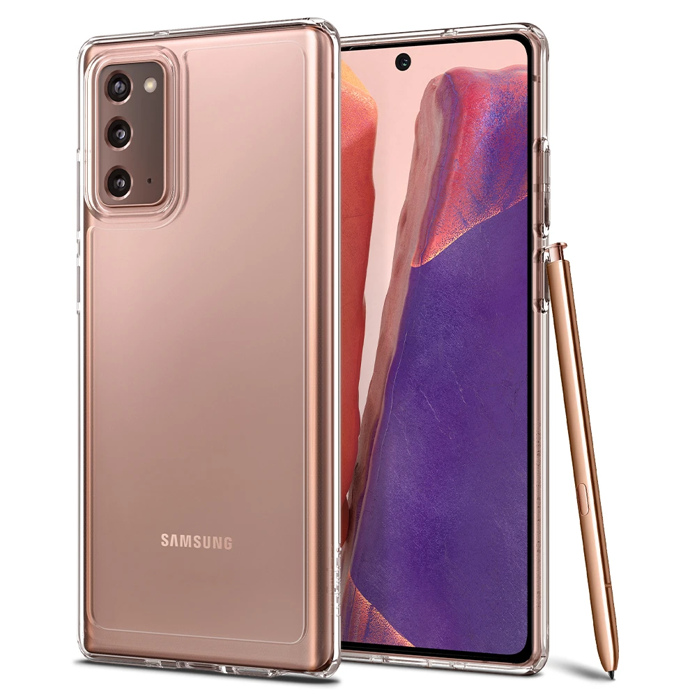 Spigen Galaxy Note 20 ile Uyumlu Kılıf Ultra Hybrid Crystal Clear