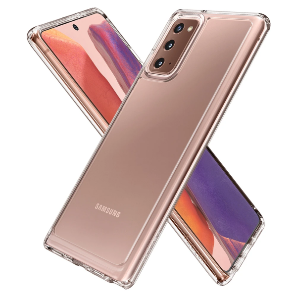 Spigen Galaxy Note 20 ile Uyumlu Kılıf Ultra Hybrid Crystal Clear