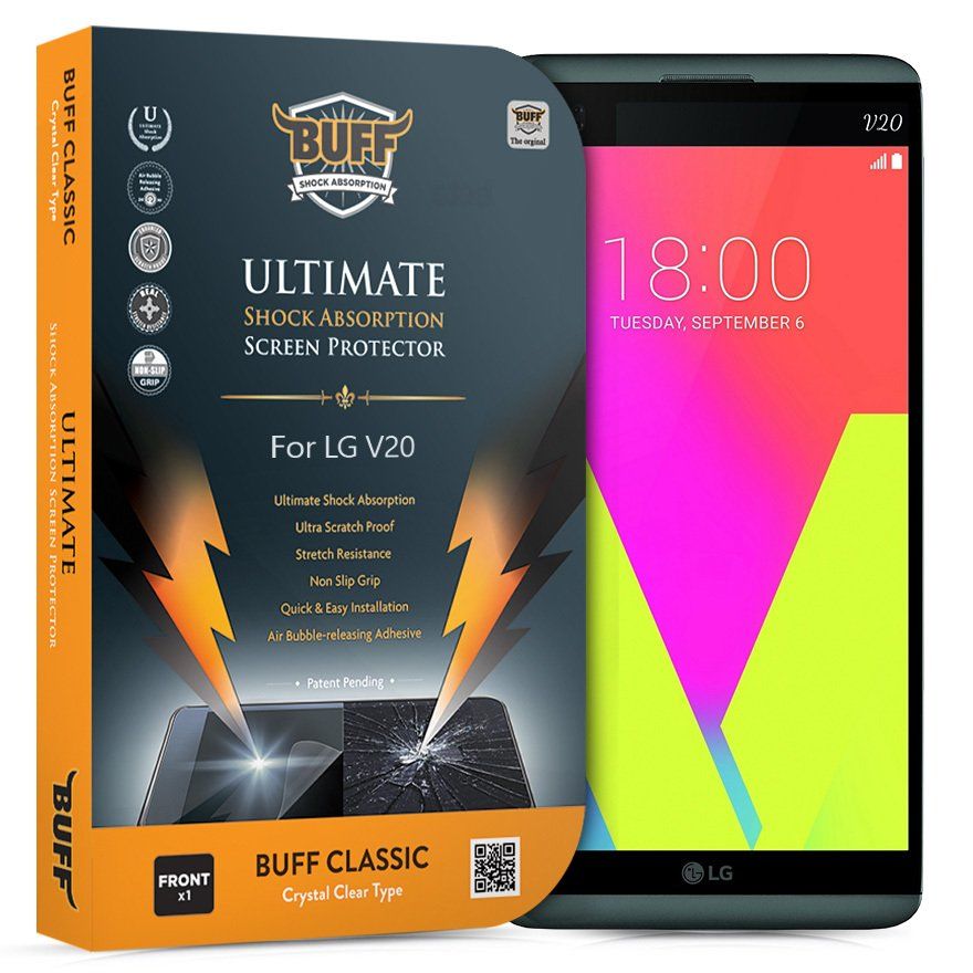 Buff V20 ile Uyumlu Darbe Emici Ekran Koruyucu Film