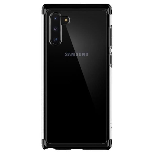 Spigen Galaxy Note 10+ Plus ile Uyumlu Kılıf Neo Hybrid NC Black