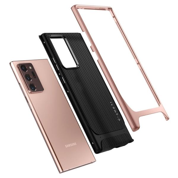 Spigen Galaxy Note 20 Ultra ile Uyumlu Kılıf Neo Hybrid Bronze